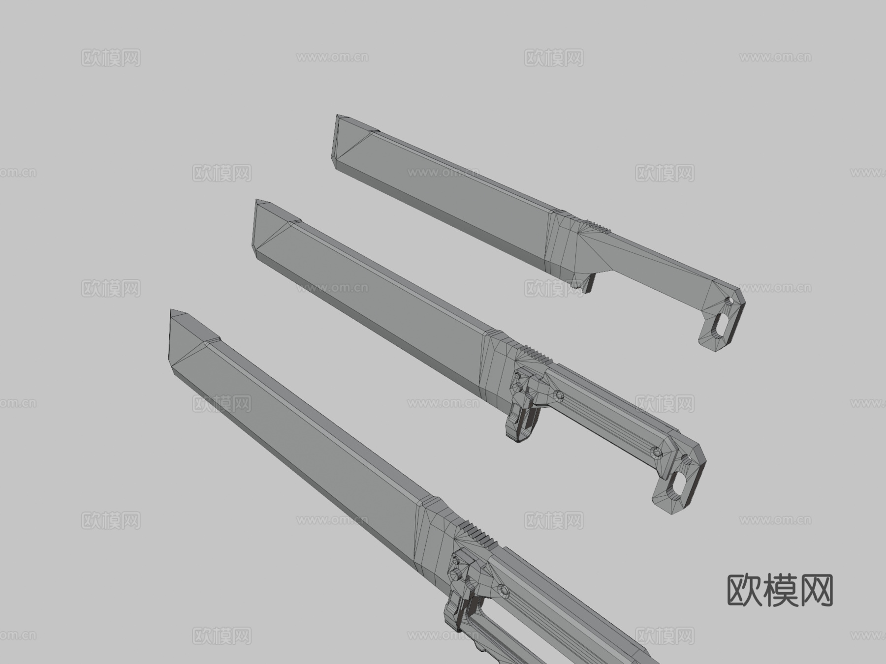 振动刀3d模型