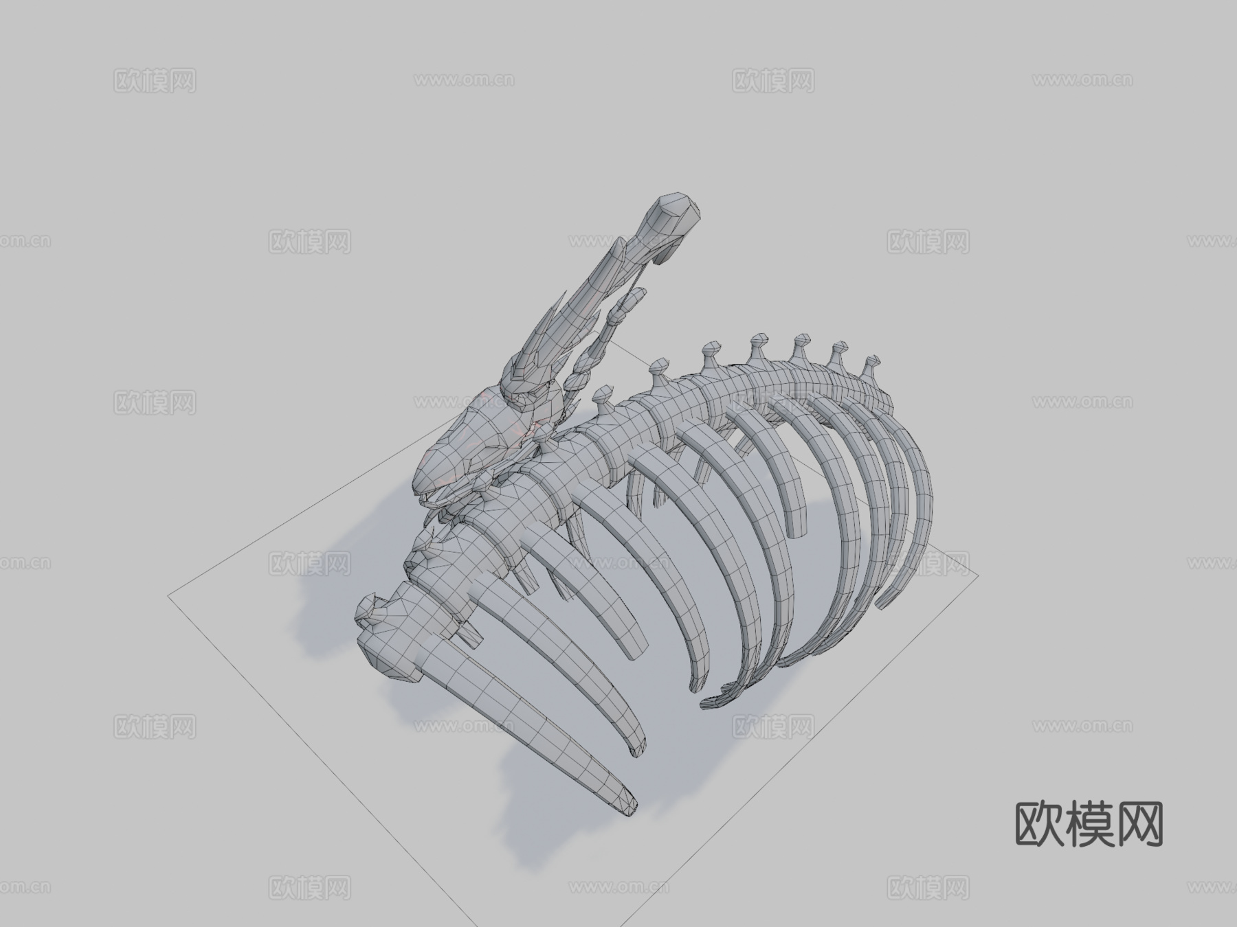 野兽克星3d模型