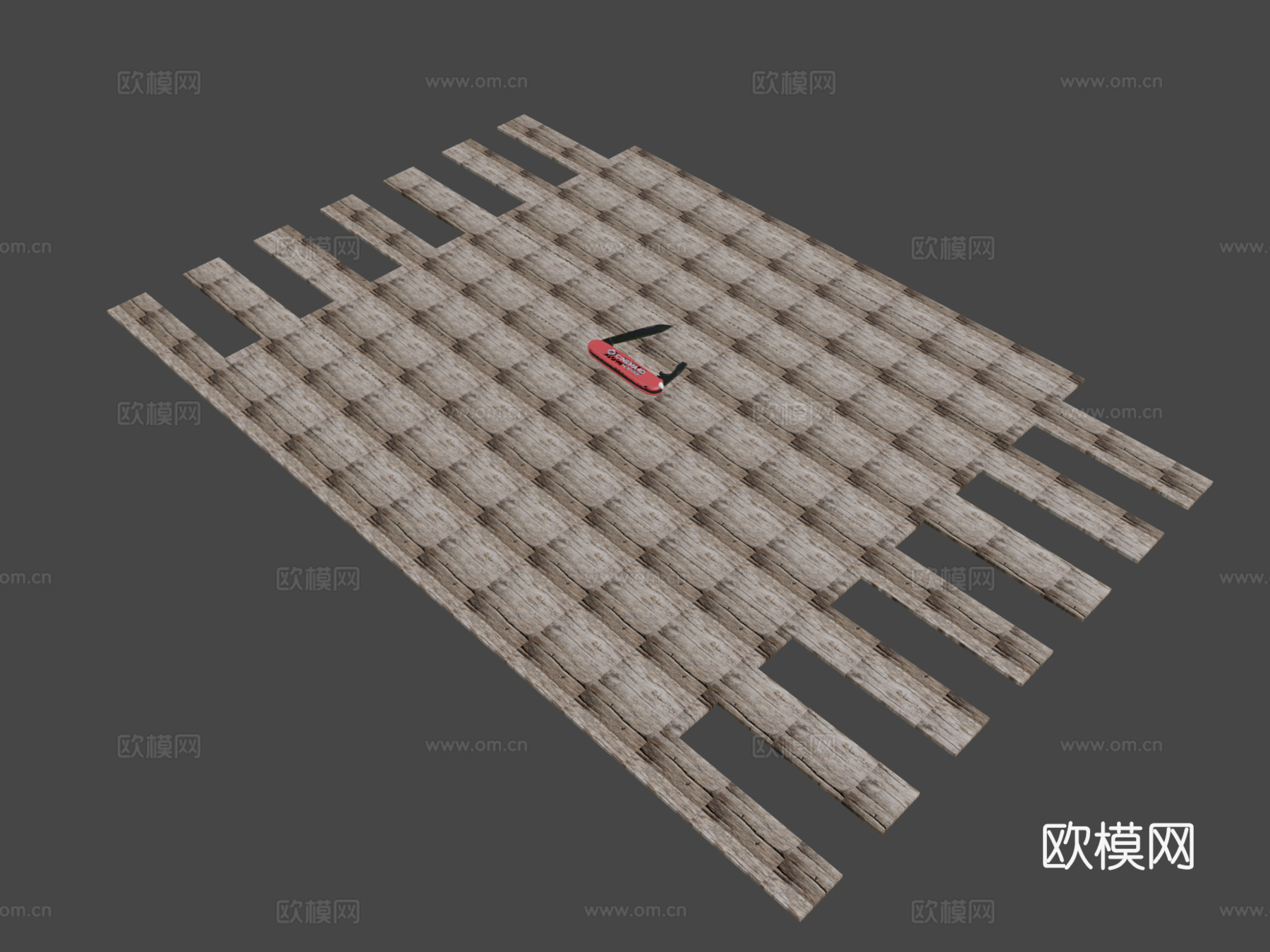 瑞士军刀3d模型