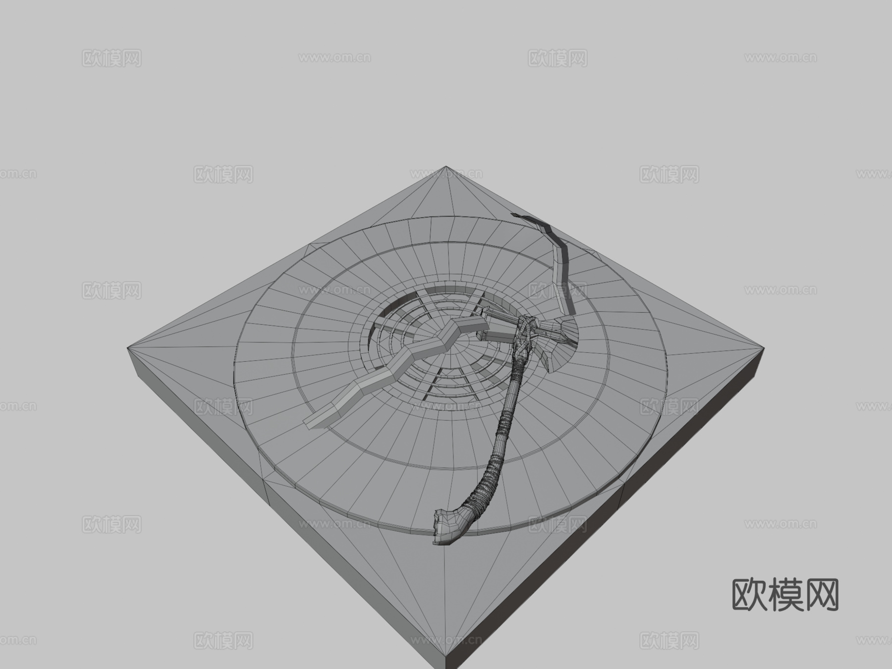风暴破坏者-雷神同人画3d模型