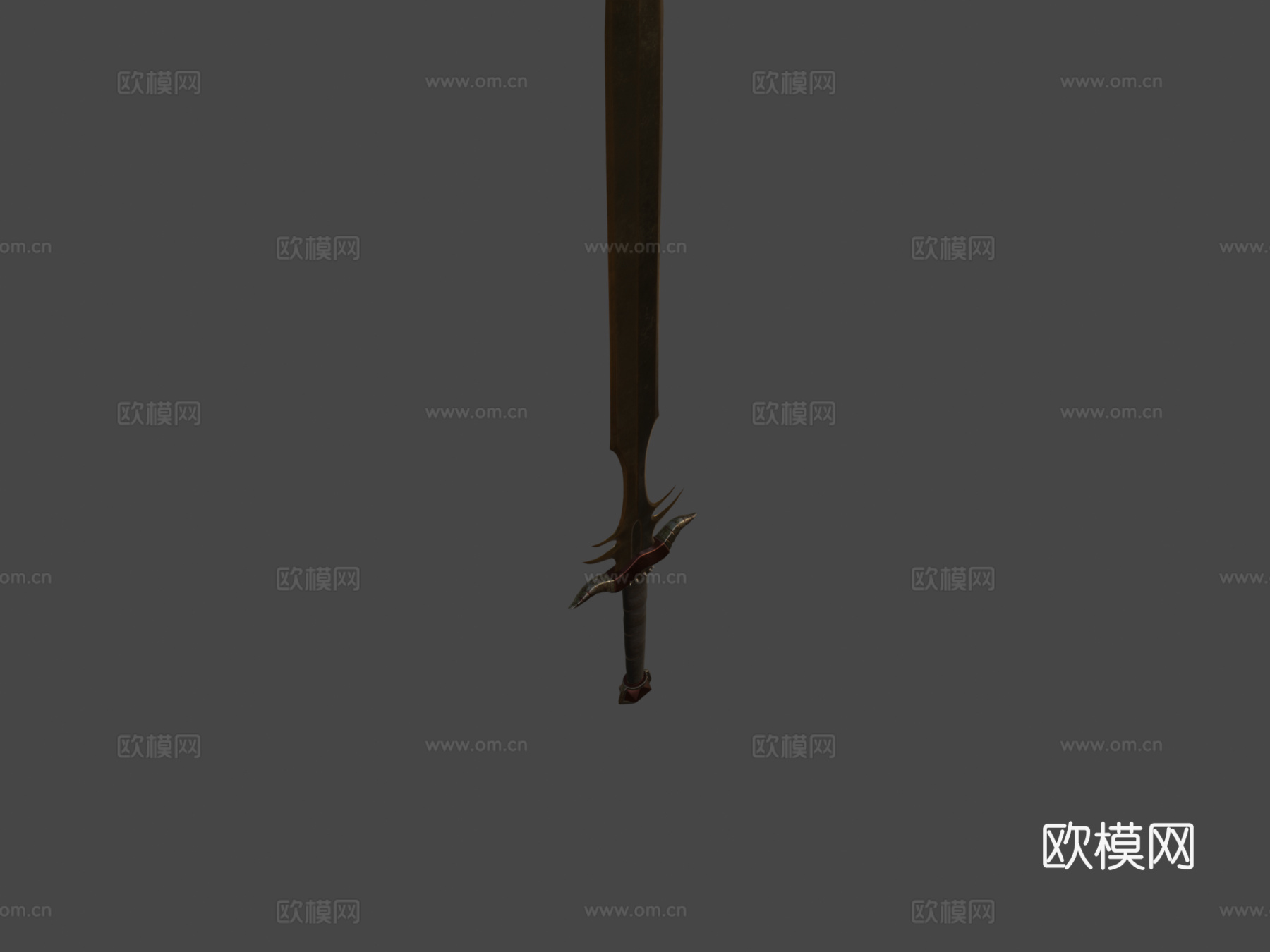 魔王之刃-单手剑3d模型