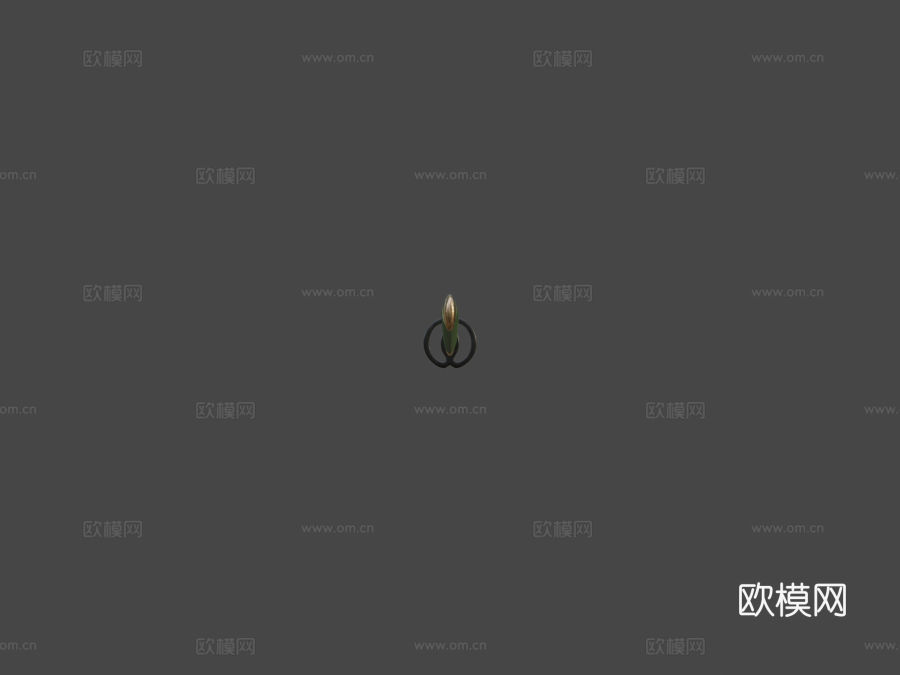 龙武士刀3d模型