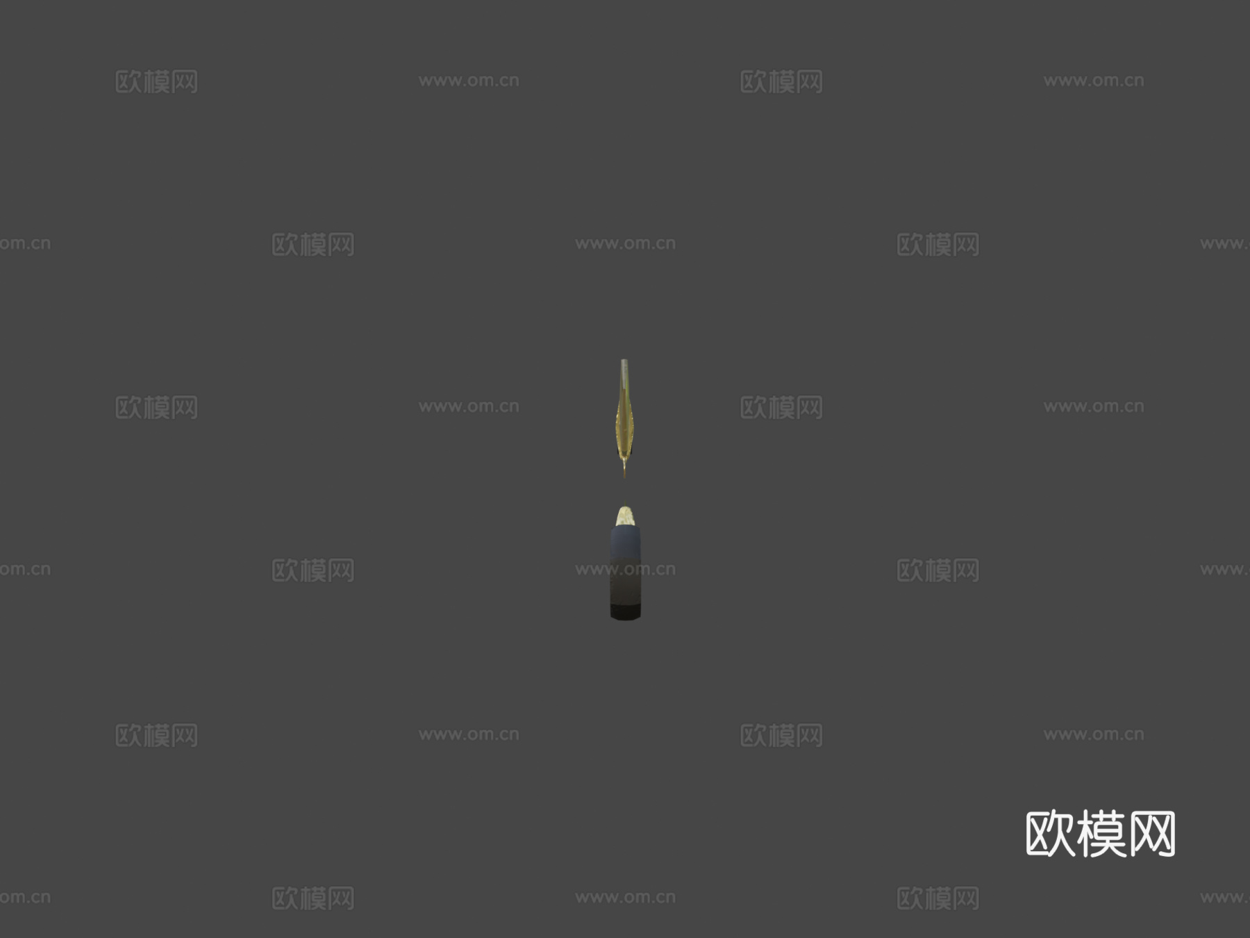 罗马风格剑3d模型