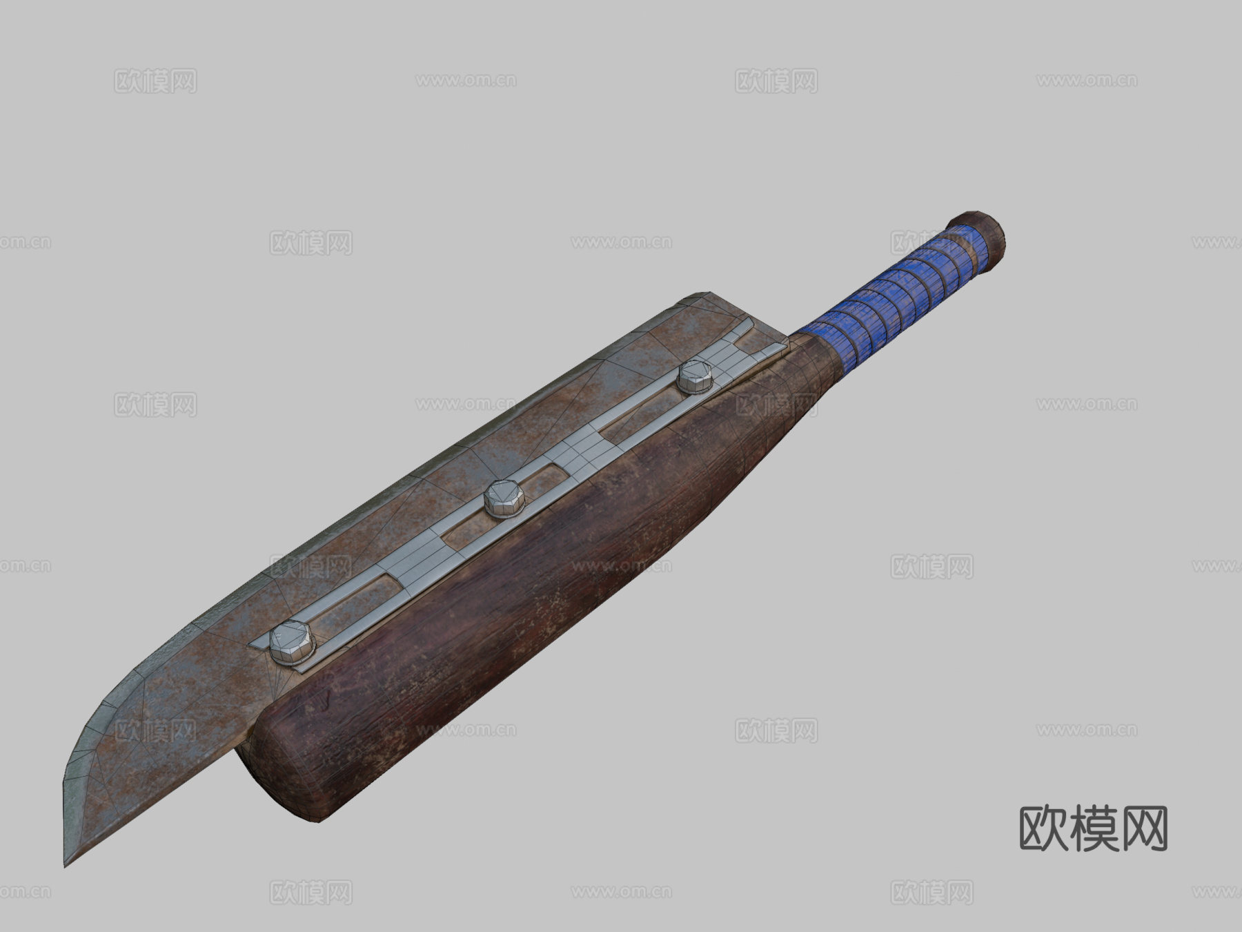 僵尸球棒su模型下载（渲染图2）