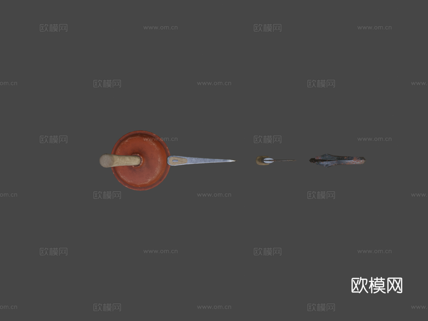 近战武器第一部分3d模型