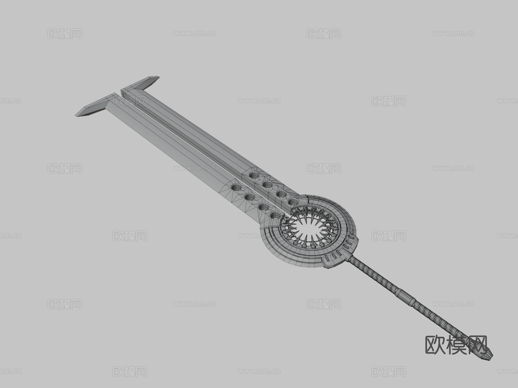 欧米茄剑3d模型