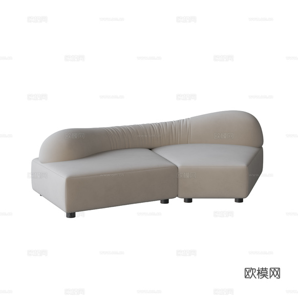 异型沙发3d模型下载