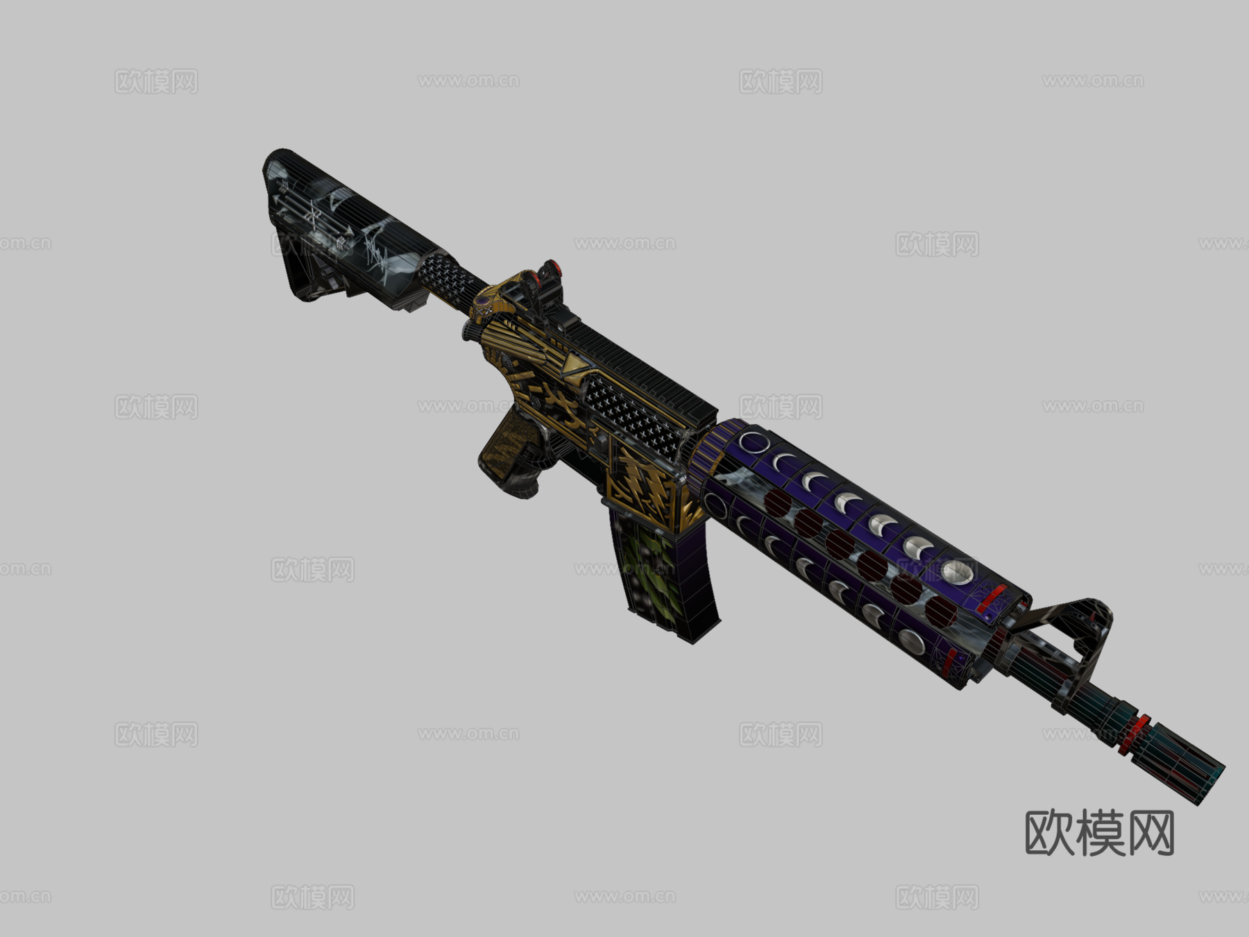 M4A4=众神之怒=v3su模型