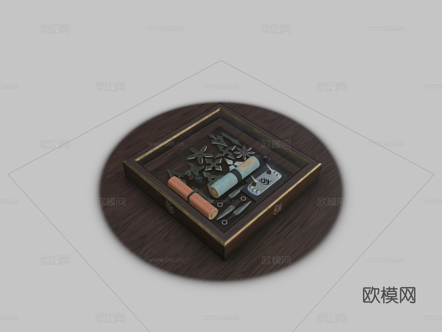 忍者入门套装su模型