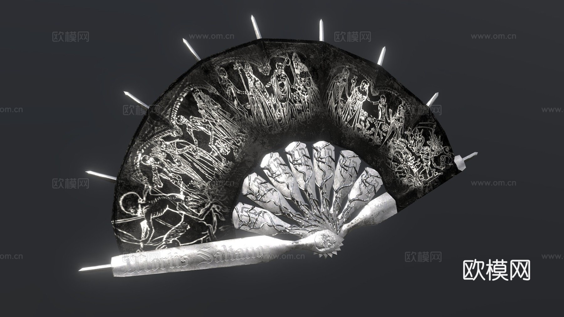 扇=死亡之舞=3d模型