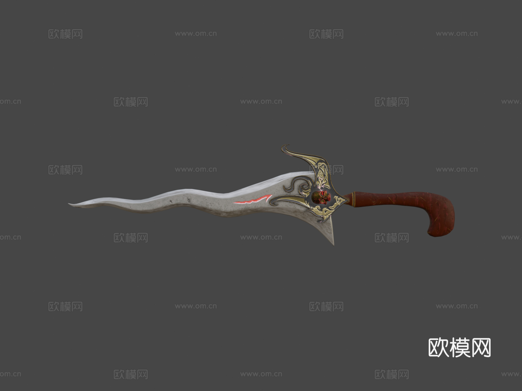 简单克力士3d模型