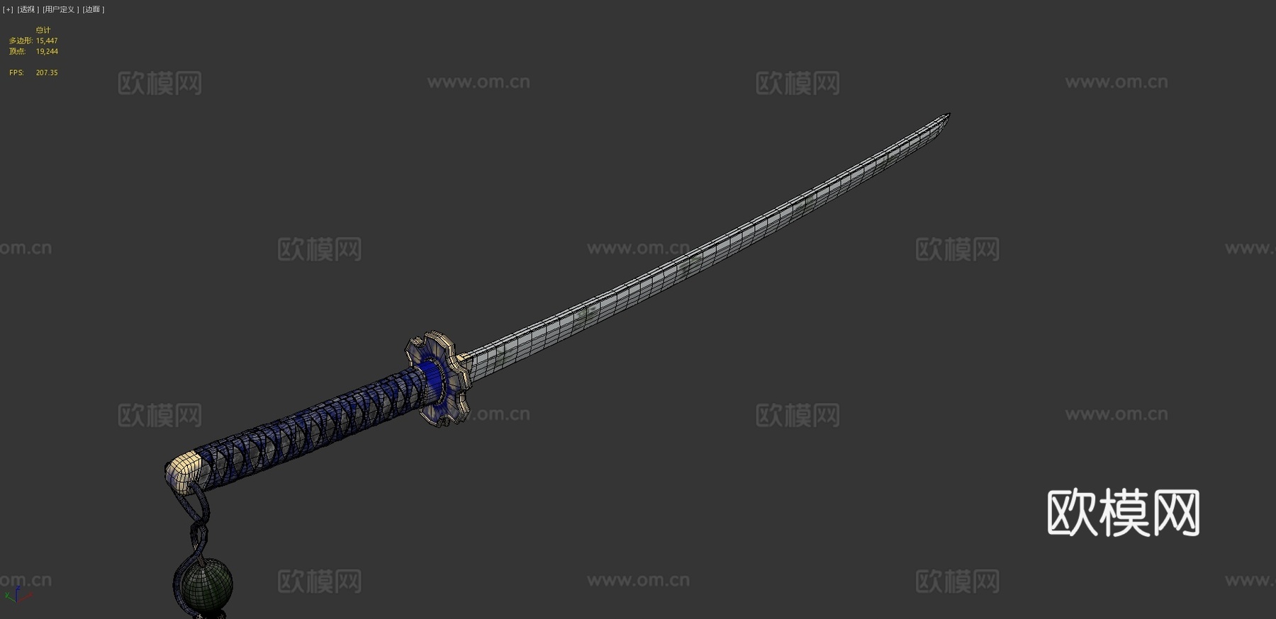 承诺之刃3d模型
