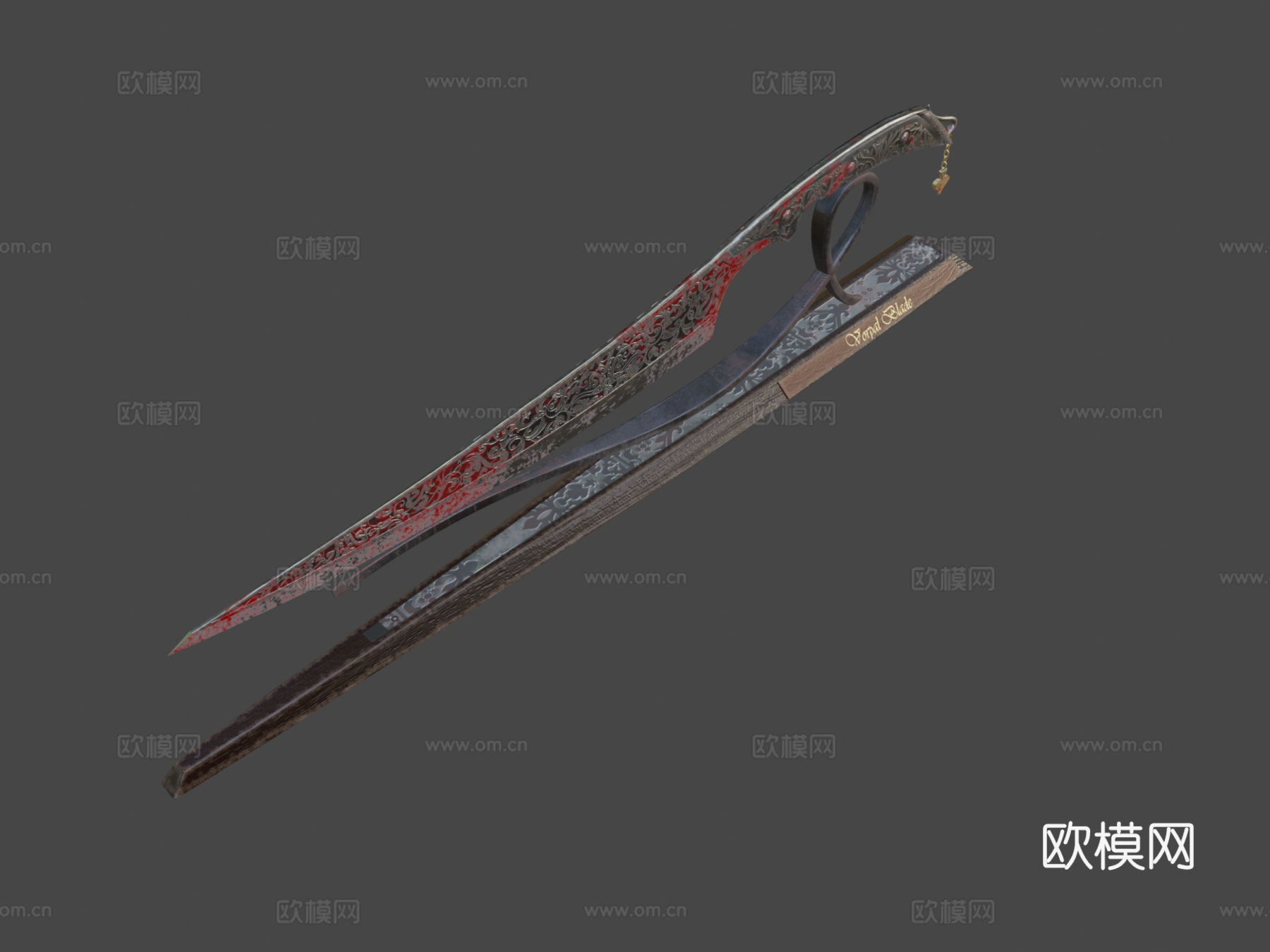 爱丽丝，斩首剑重制版3d模型