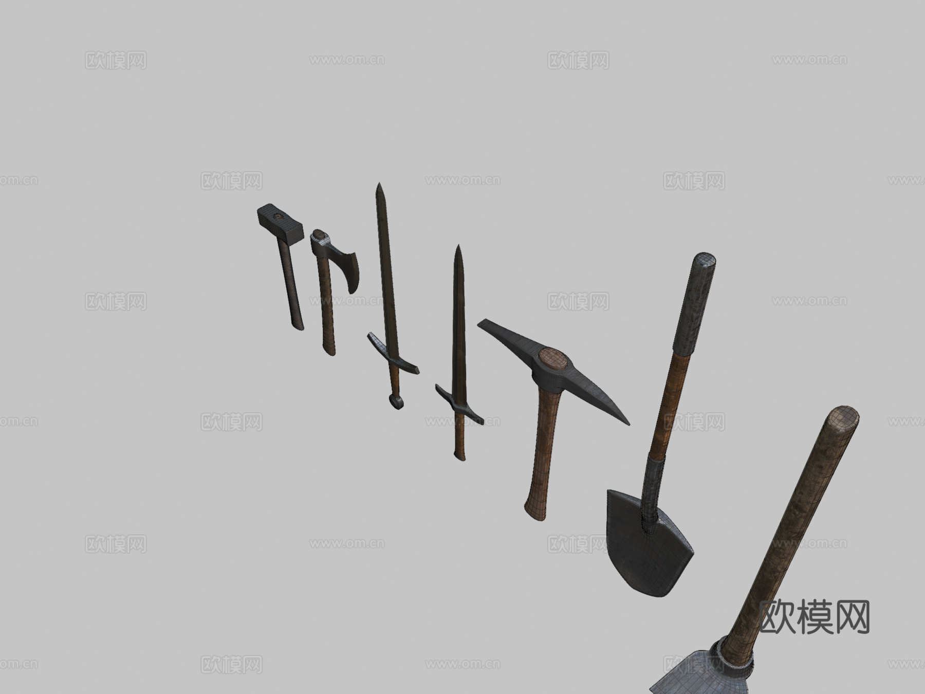 生存套装3d模型