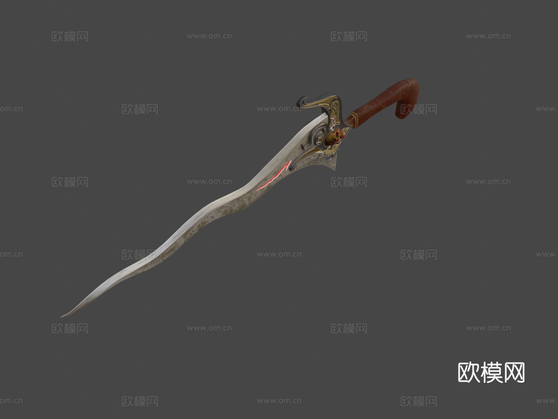 简单克力士3d模型