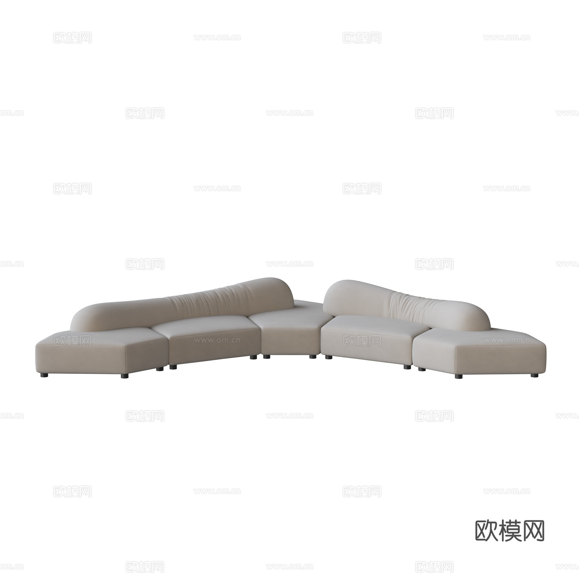 异型沙发3d模型