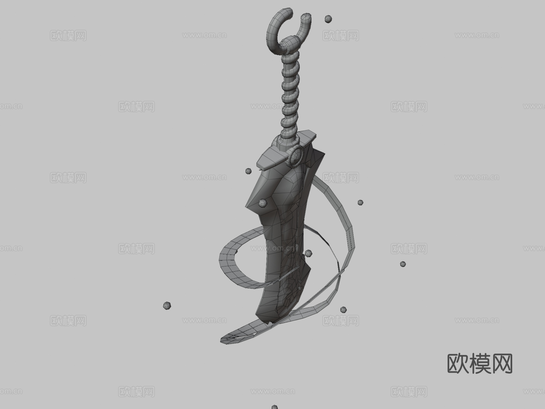 魔法剑3d模型