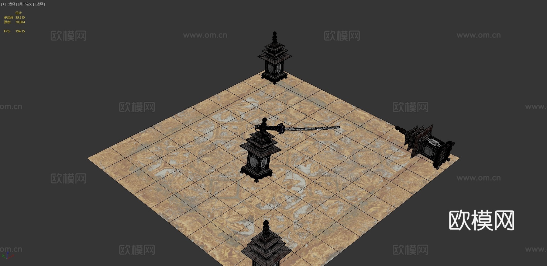 失落的承诺3d模型