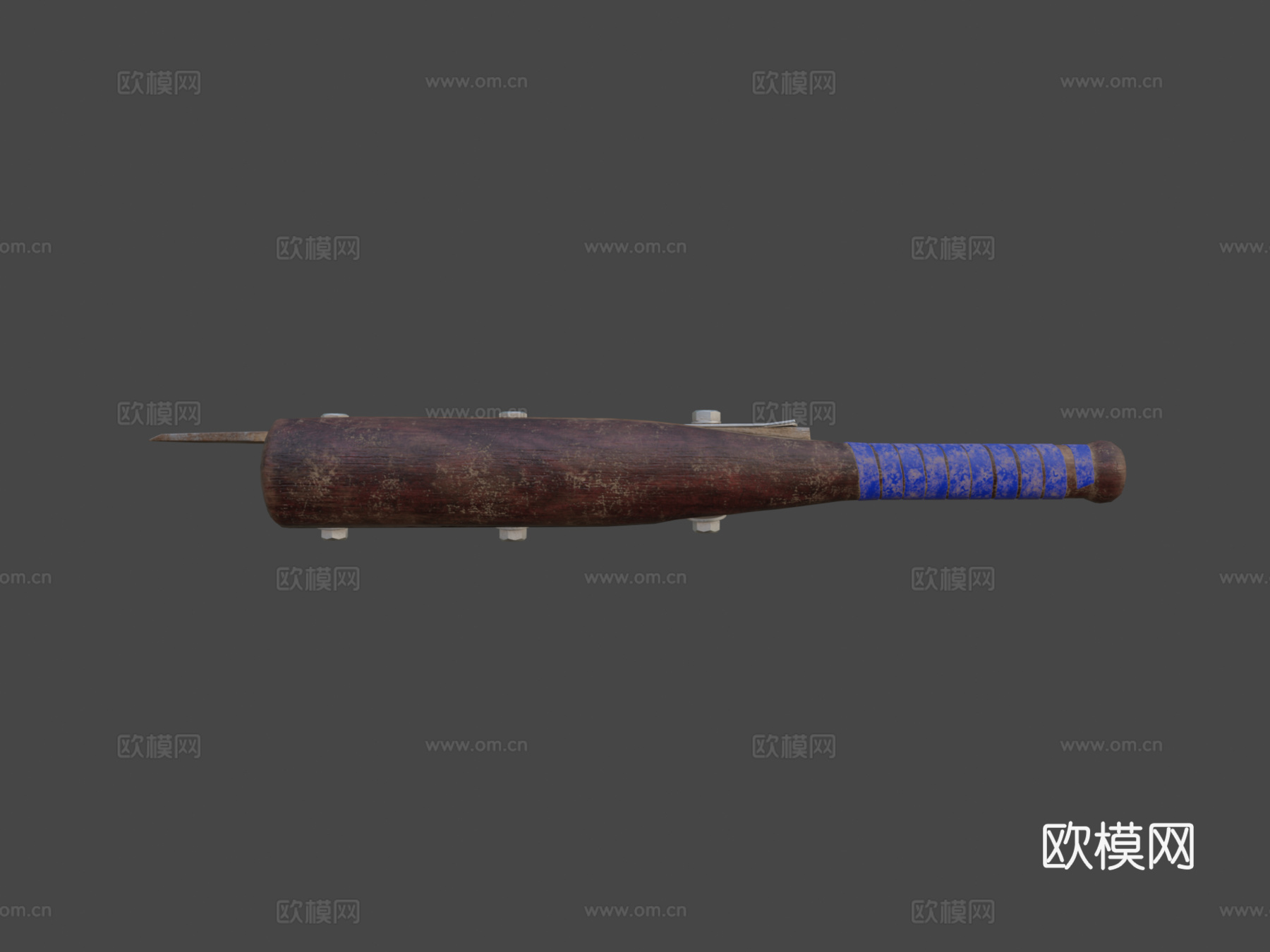 僵尸球棒su模型下载（渲染图6）