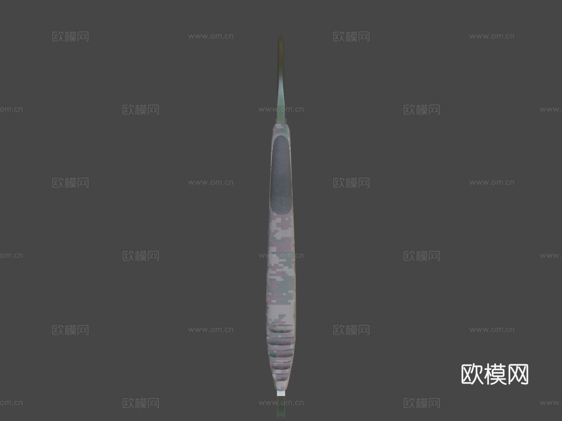 爪刀3d模型