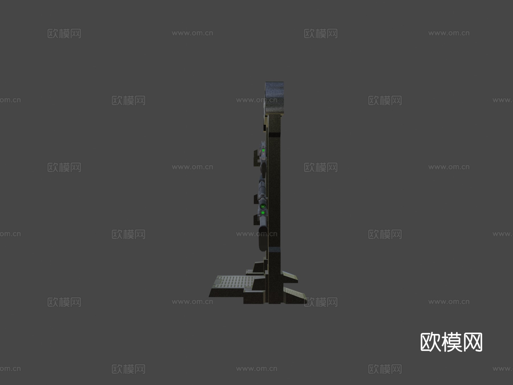 武器架su模型