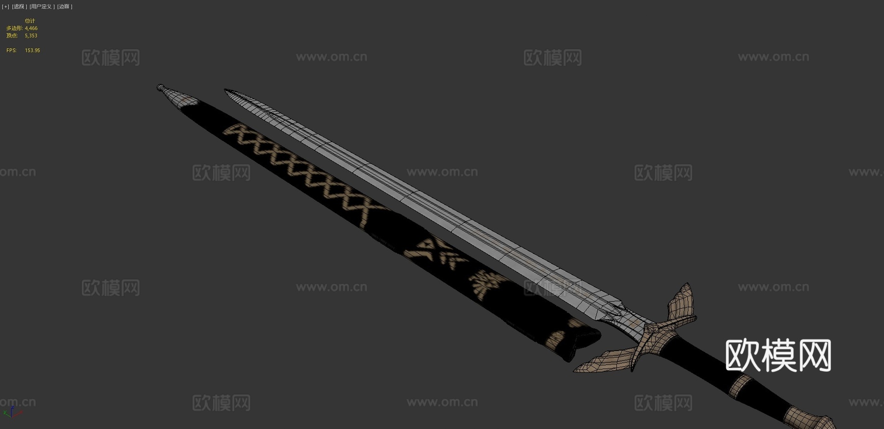 邪煞之刃3d模型
