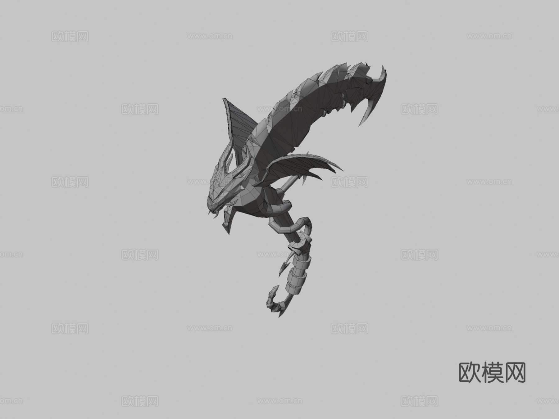 魔兽世界镰刀3d模型