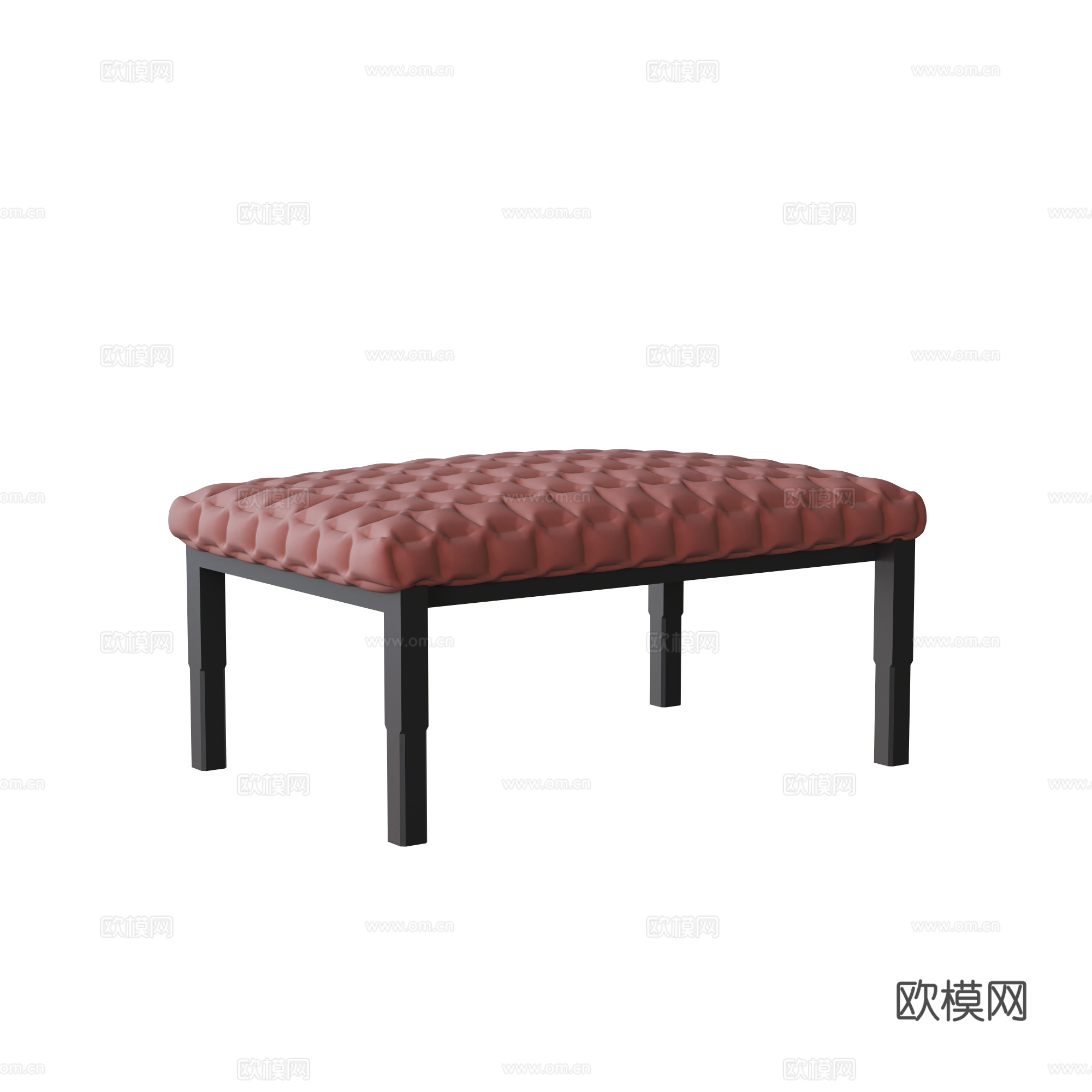 沙发长凳3d模型
