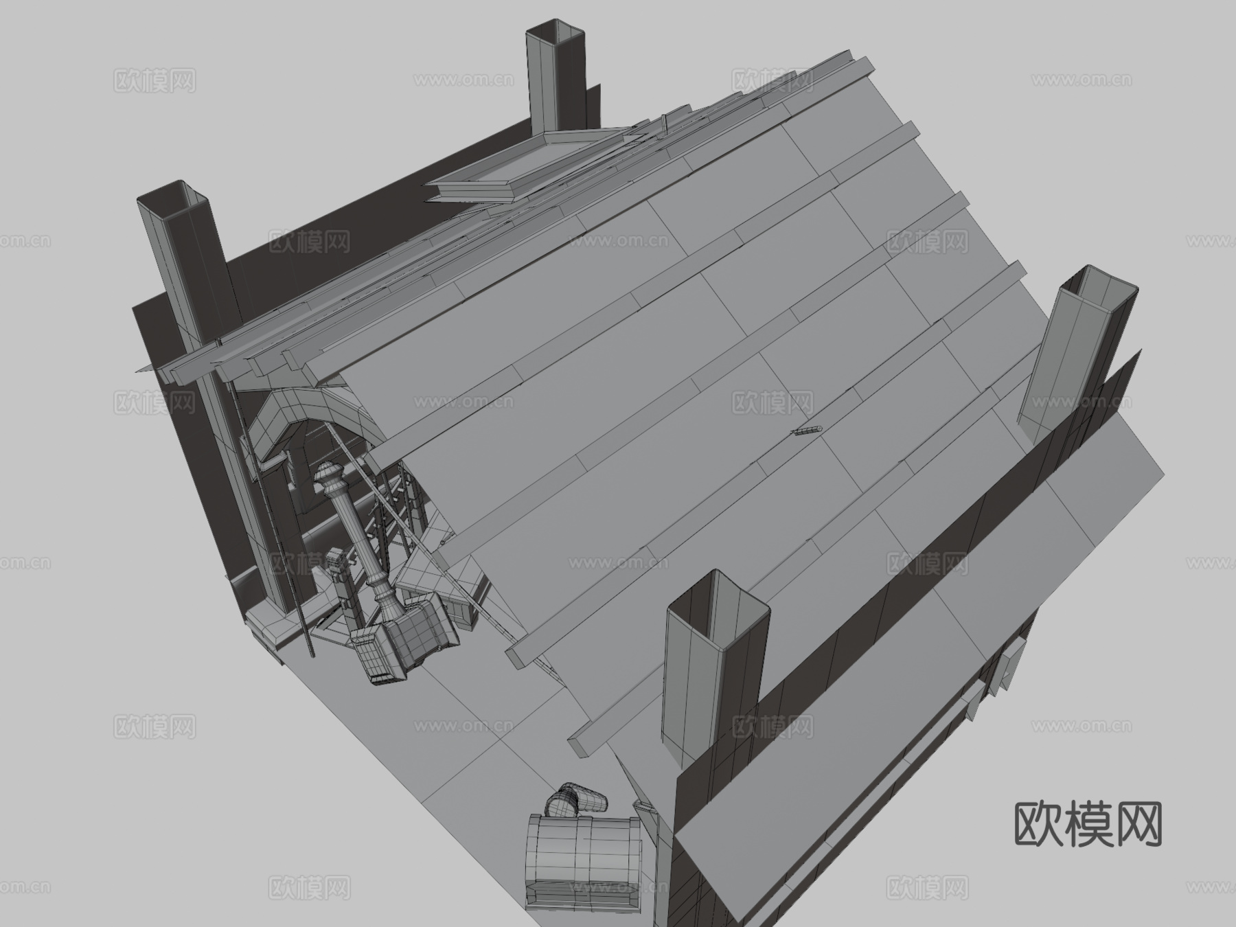军械库3d模型