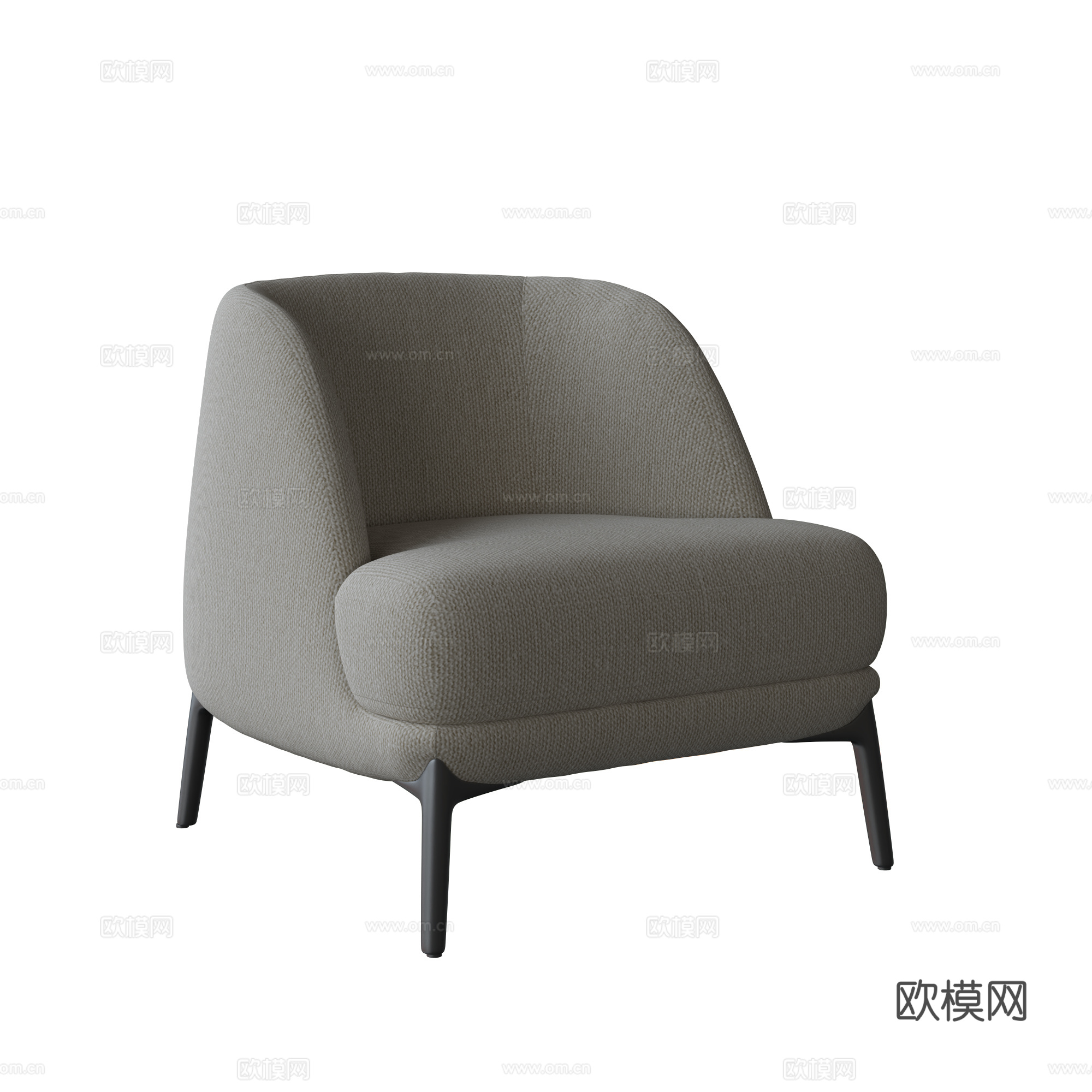 现代沙发3d模型下载