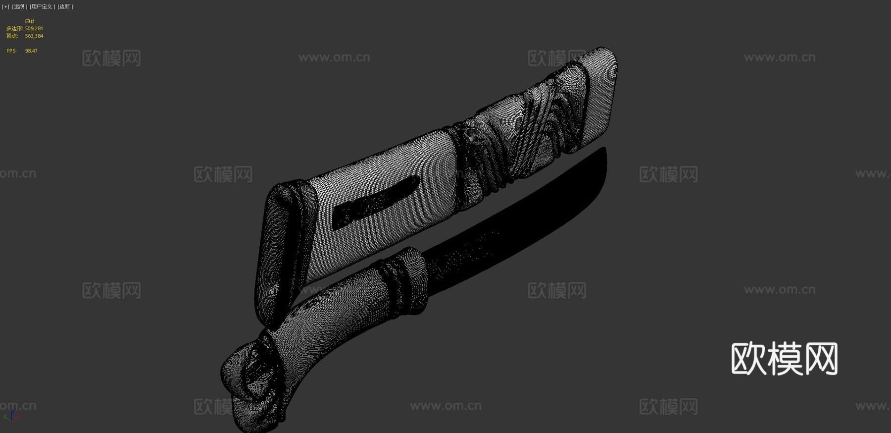 贝多格3d模型