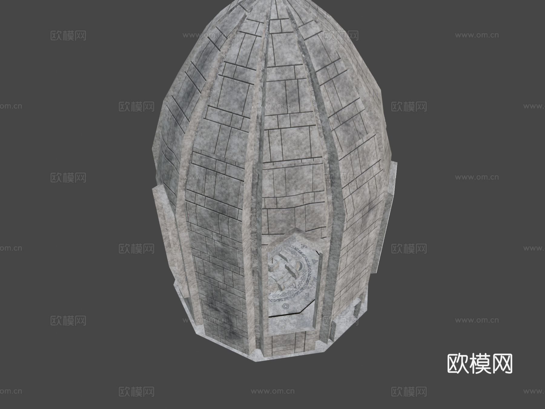 时光神殿_大师之剑3d模型