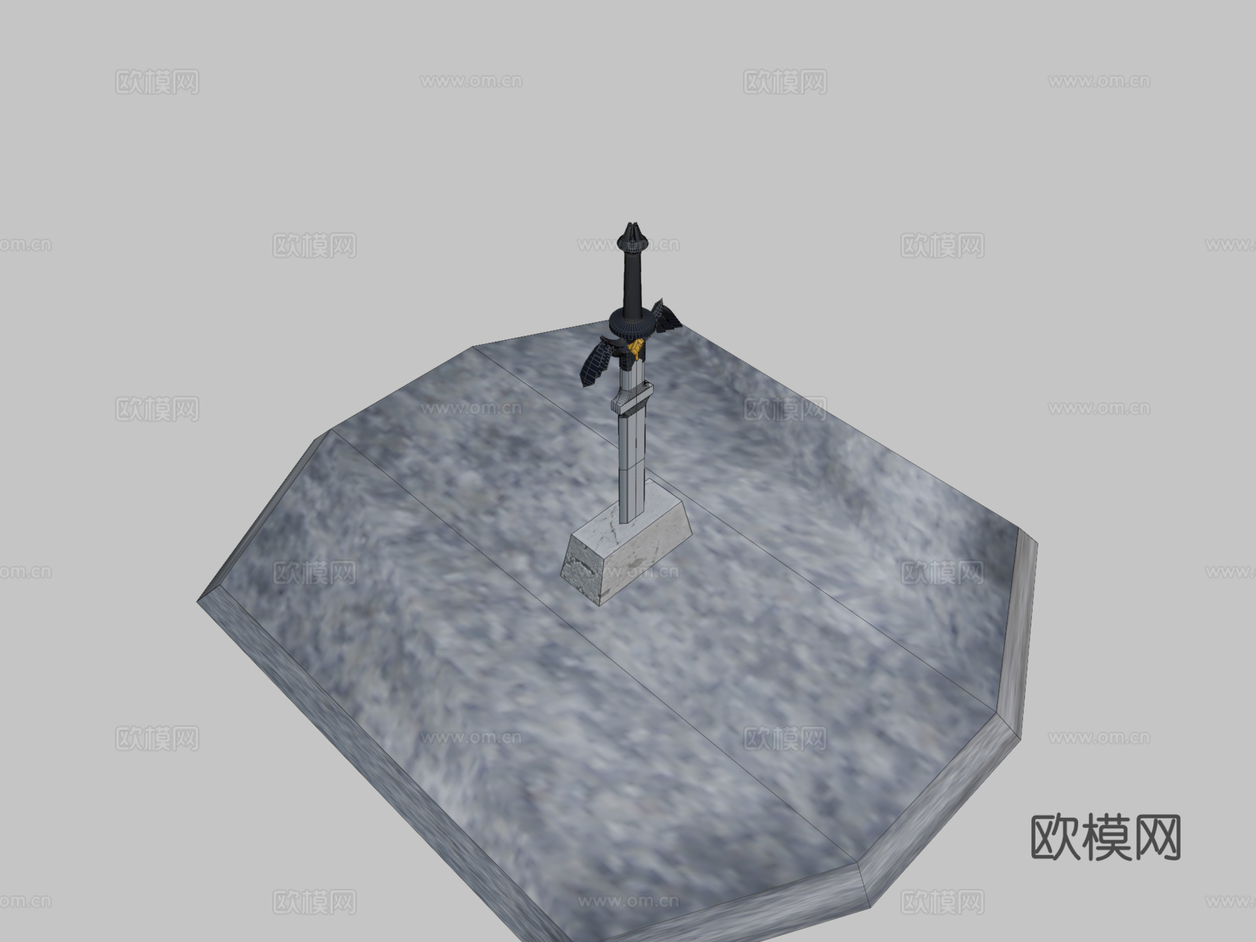 大师之剑3d模型