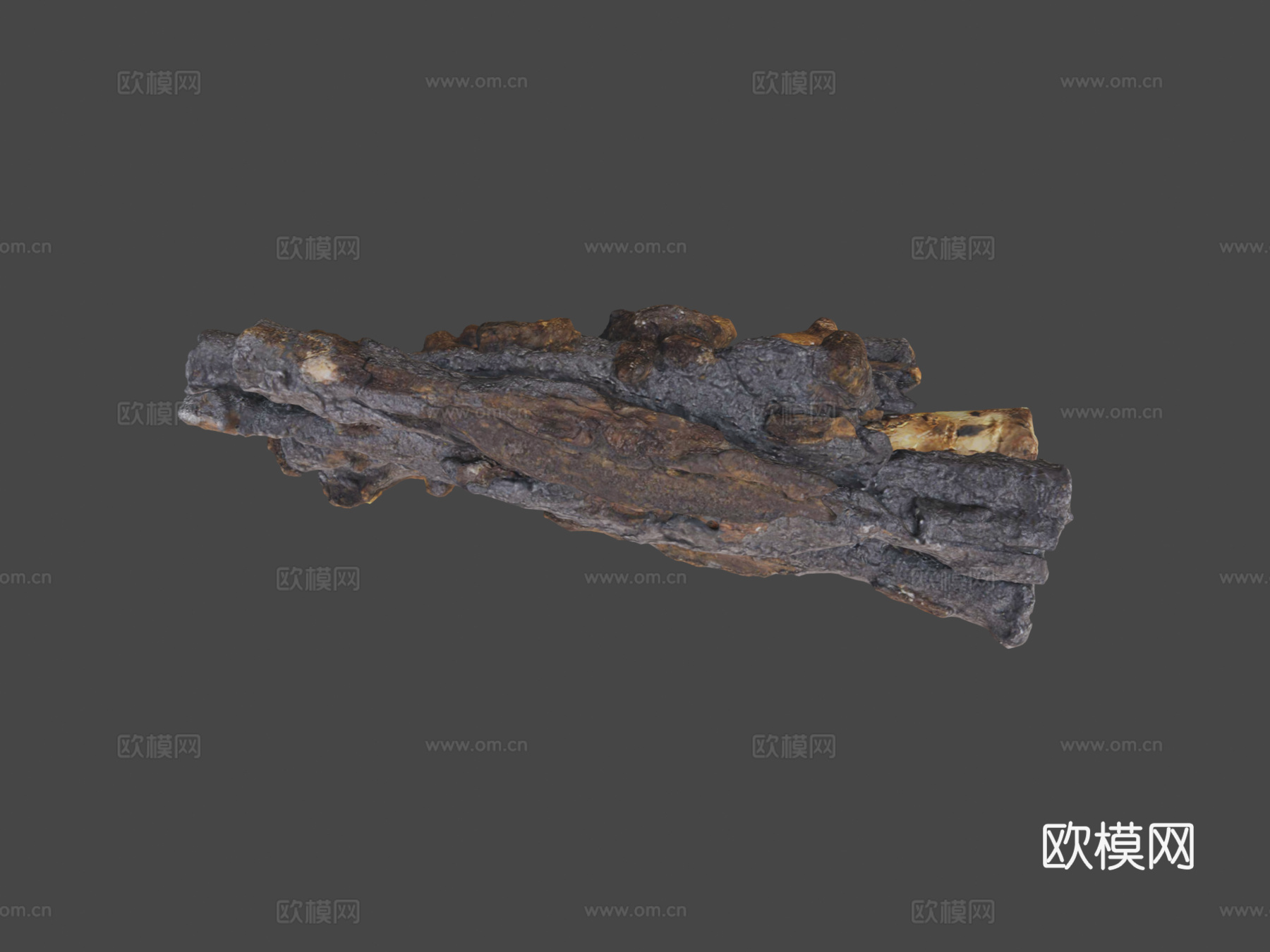 长矛套装3d模型