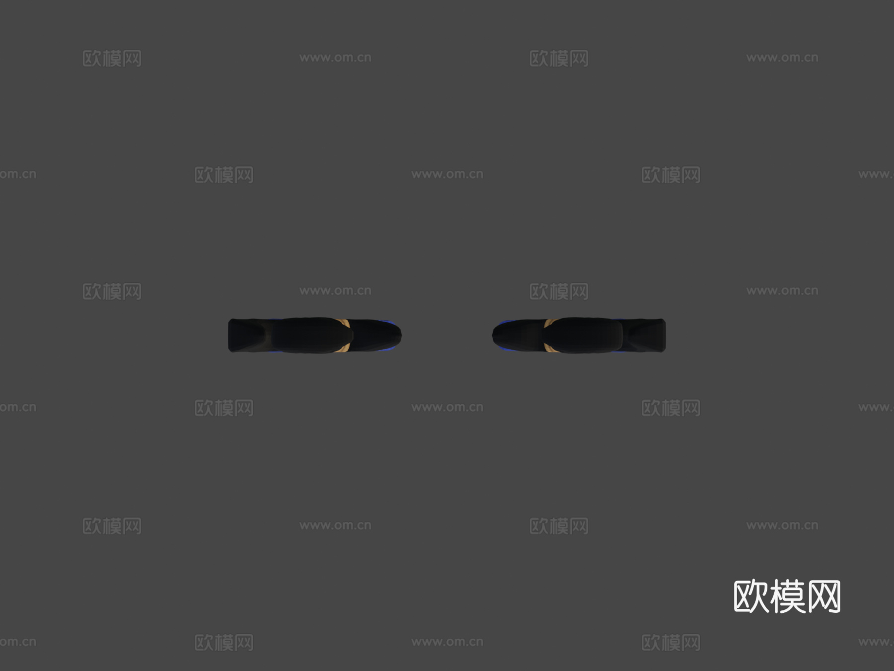 双刃怪物3d模型