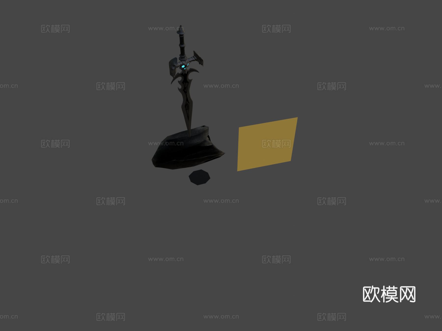 霜之哀伤符文剑魔兽世界3d模型