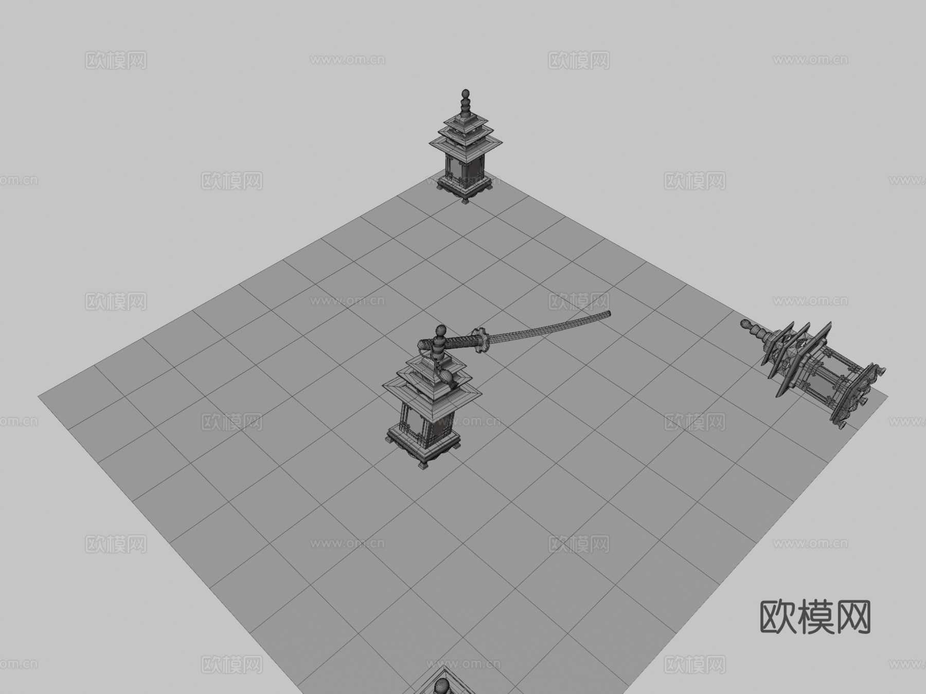 失落的承诺3d模型