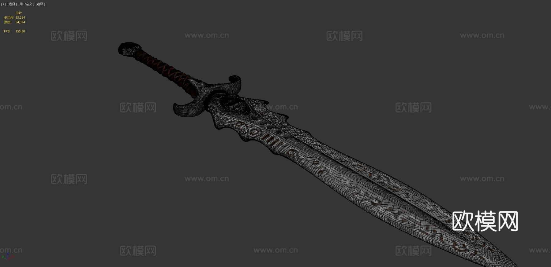 Tsadhor，黑土之刃3d模型