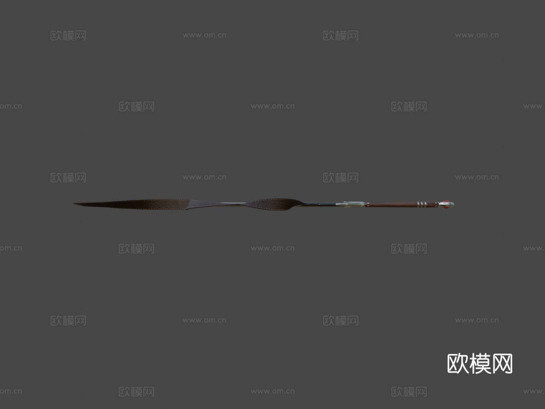 阿尔巴斯-幻想剑3d模型