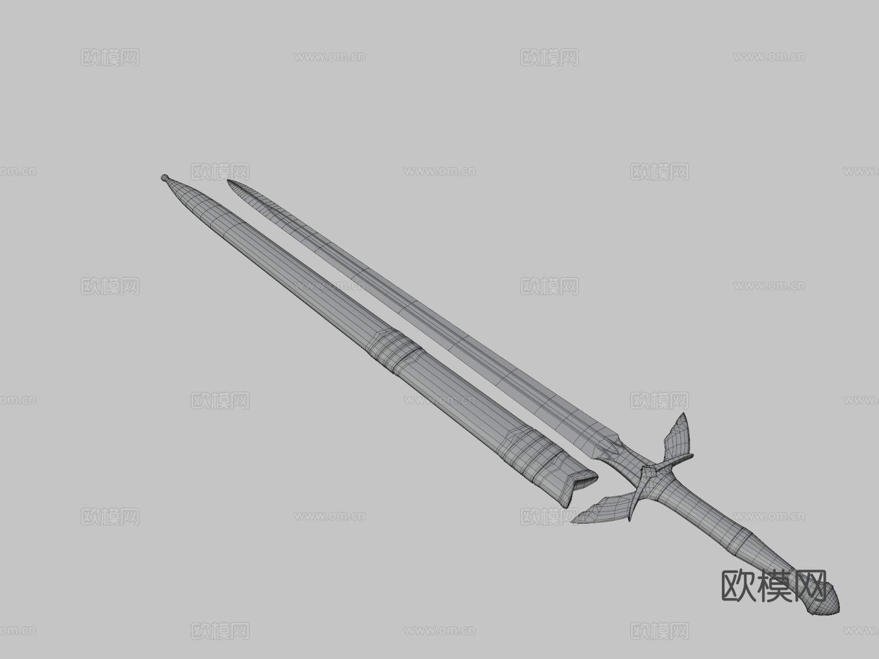 邪煞之刃3d模型
