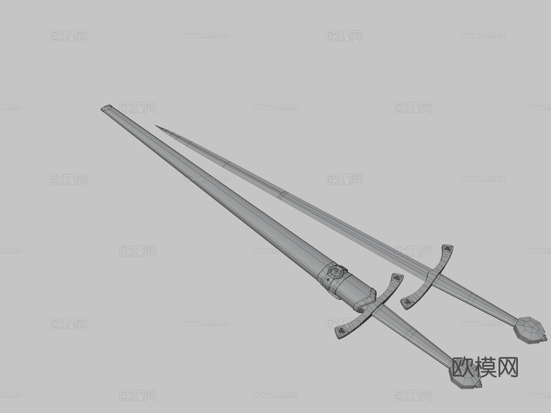 Radzig长剑3d模型
