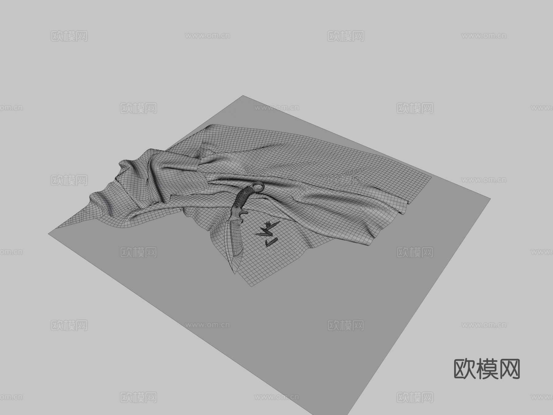 博卡刀[制作中]su模型