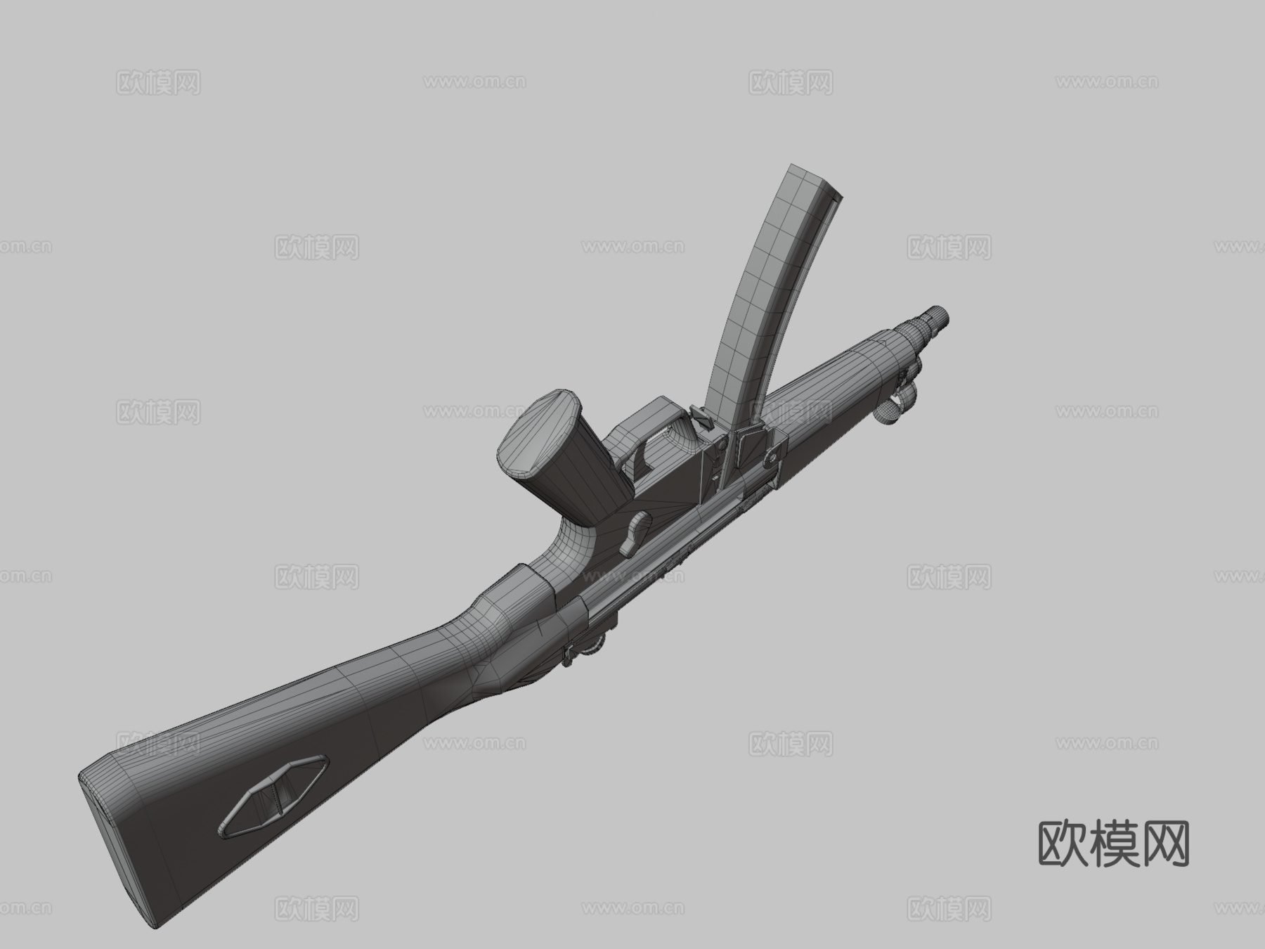 H&amp;K MP53d模型