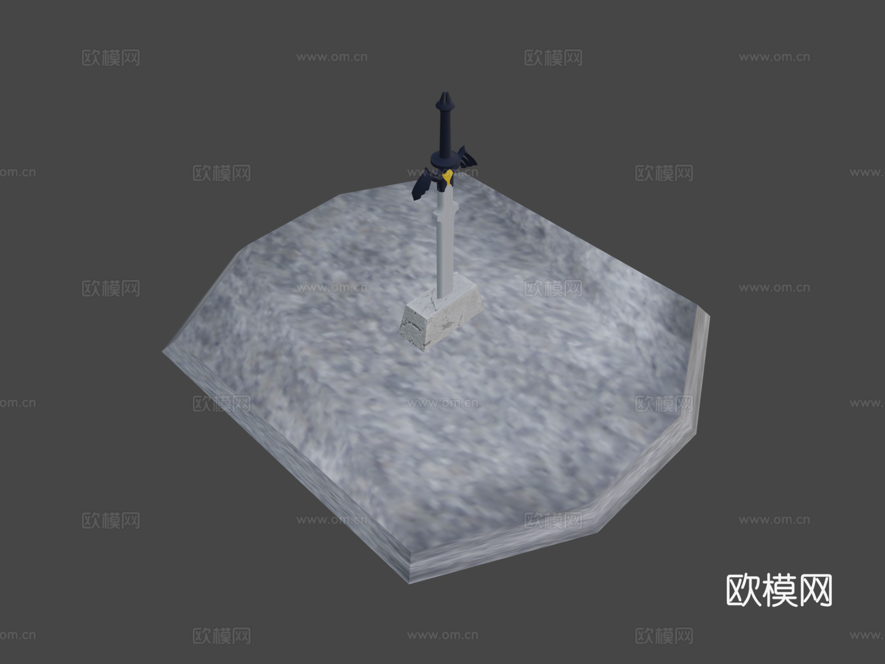 大师之剑3d模型