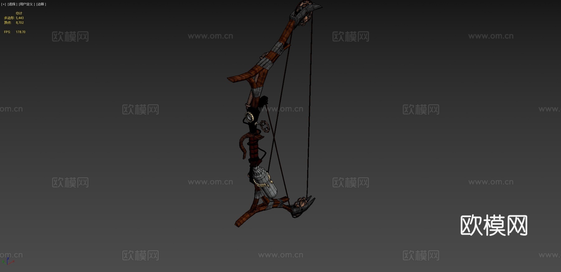 射箭狂潮3d模型
