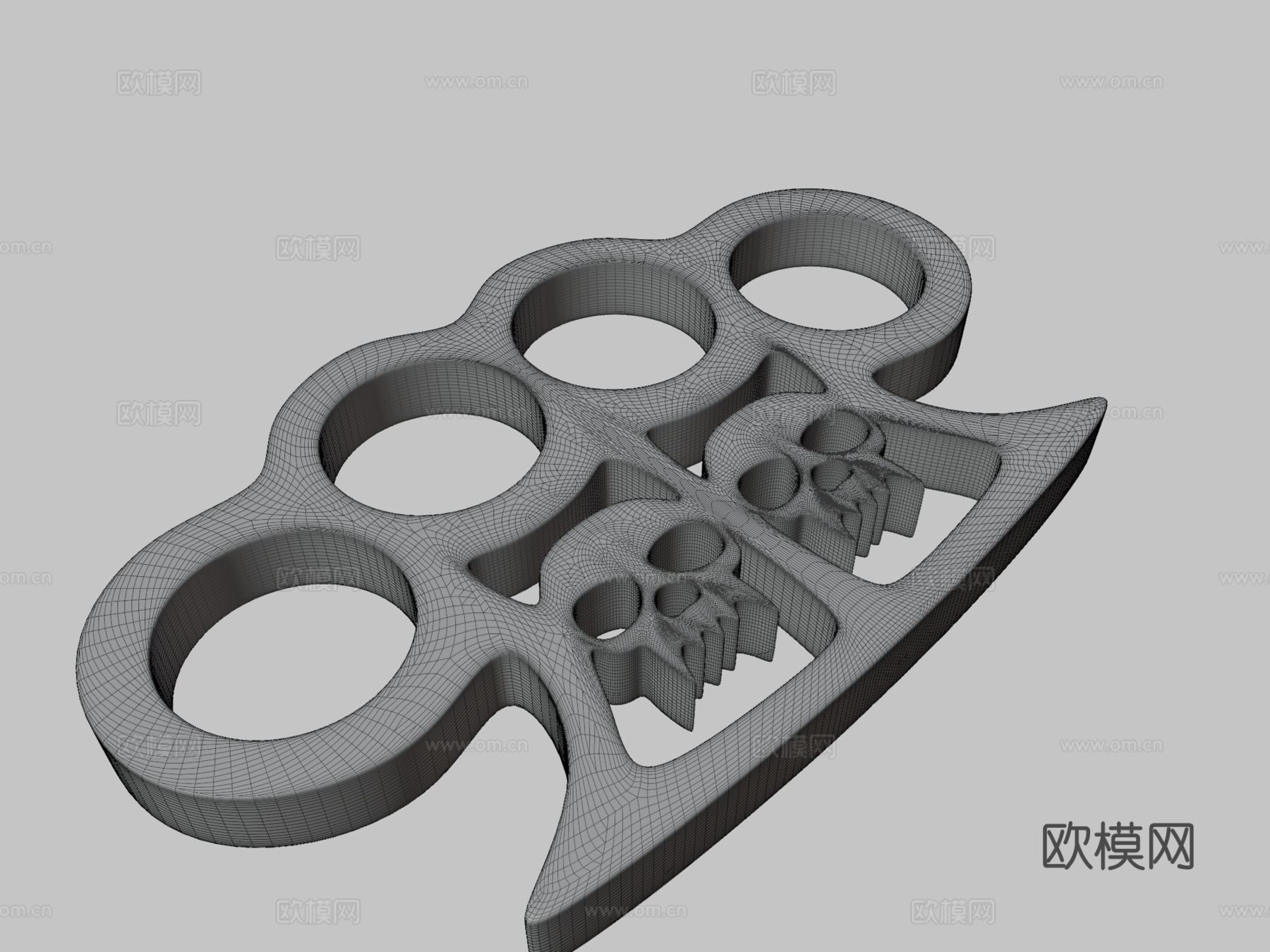指节破坏者第一版3d模型