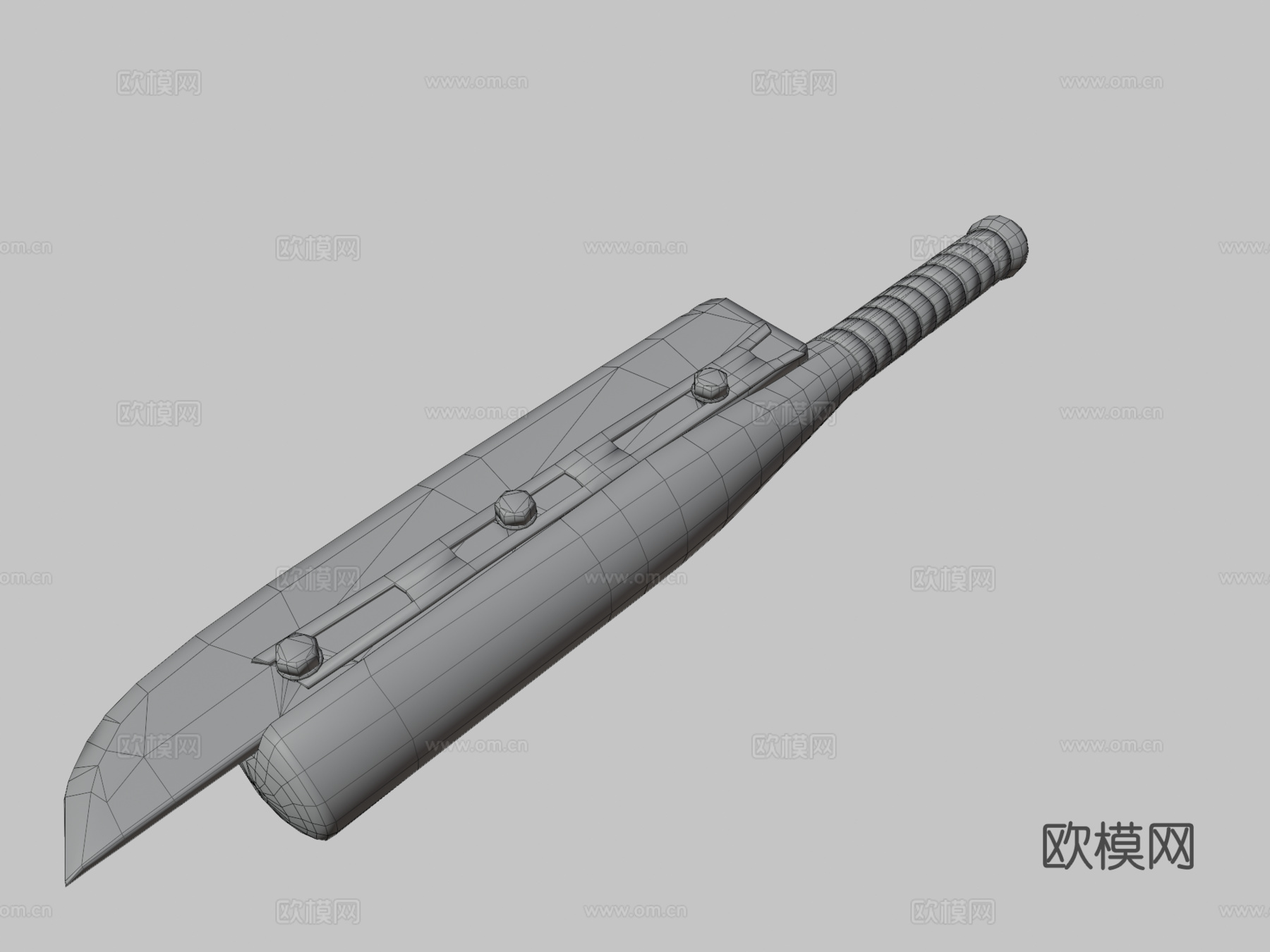 僵尸球棒su模型下载（渲染图3）