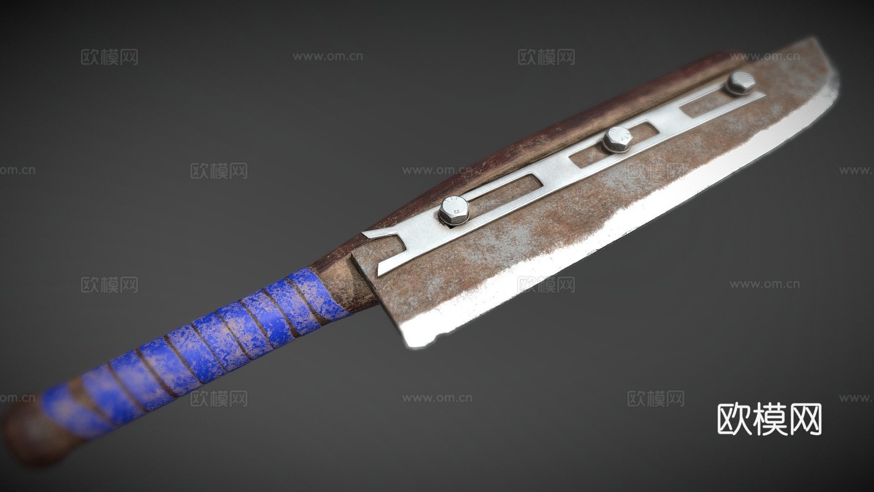 僵尸球棒su模型下载（渲染图1）