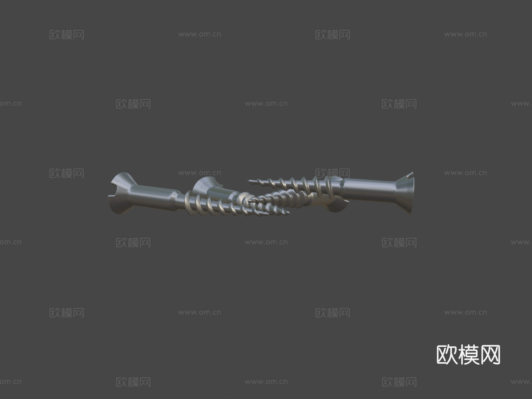 螺丝3d模型-Pic-6