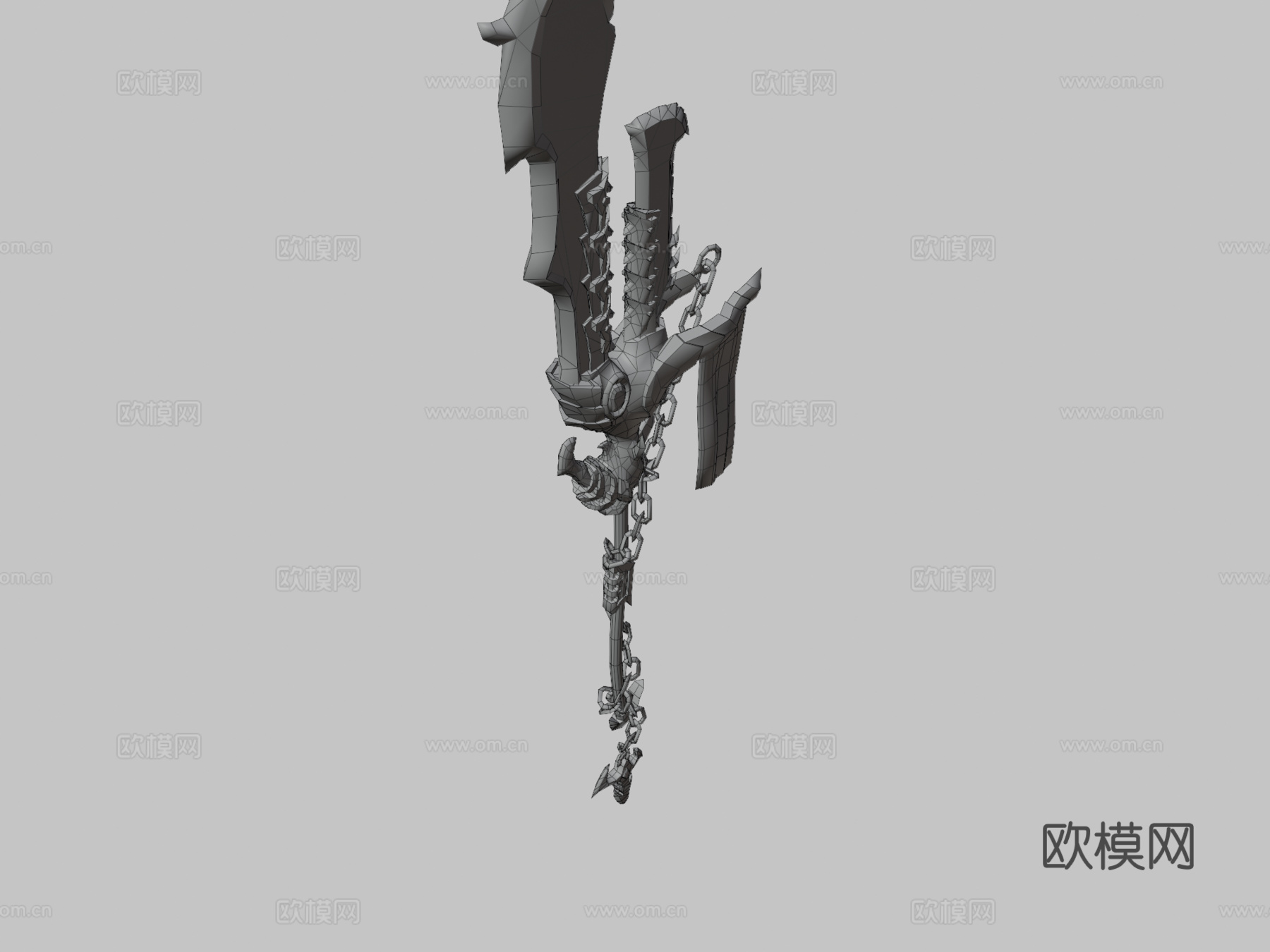 瓦拉斯塔兹重铸战锤3d模型
